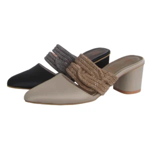 Bridal slipper Fancy Bedded uppers