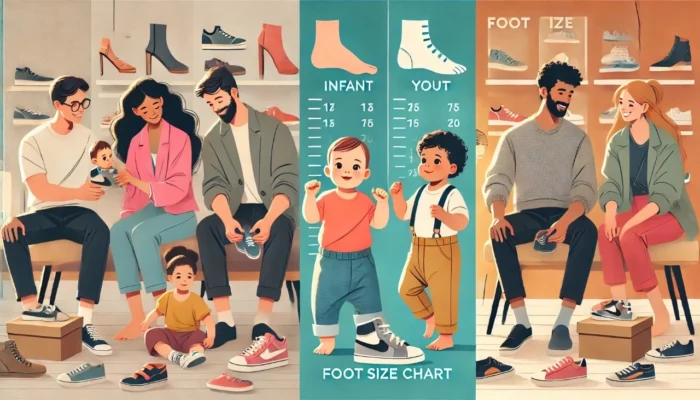 The Ultimate Guide to Foot Size Charts for All Ages