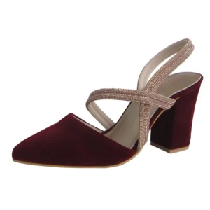 bridal sandal fancy bedded uppers